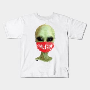 Alien quarantined Kids T-Shirt